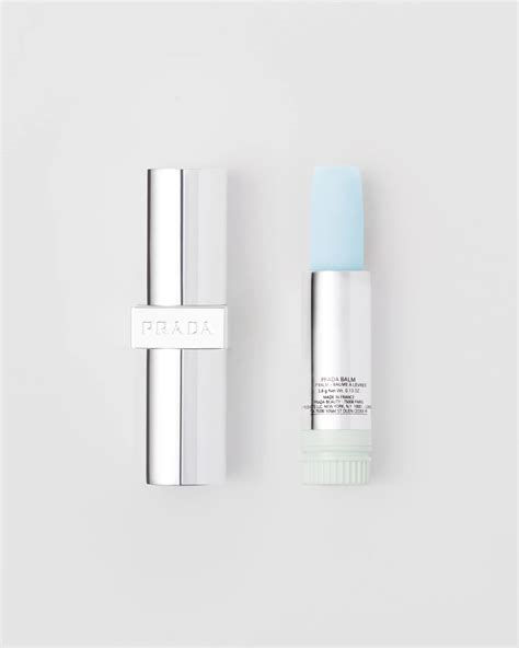 prada lip balm with mirror|prada blushing care lip balm.